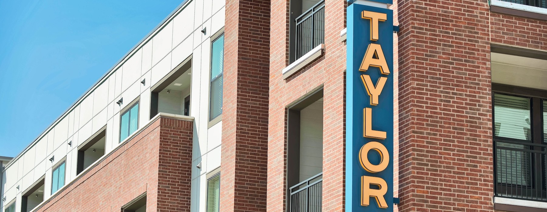 a sign on the side of a building